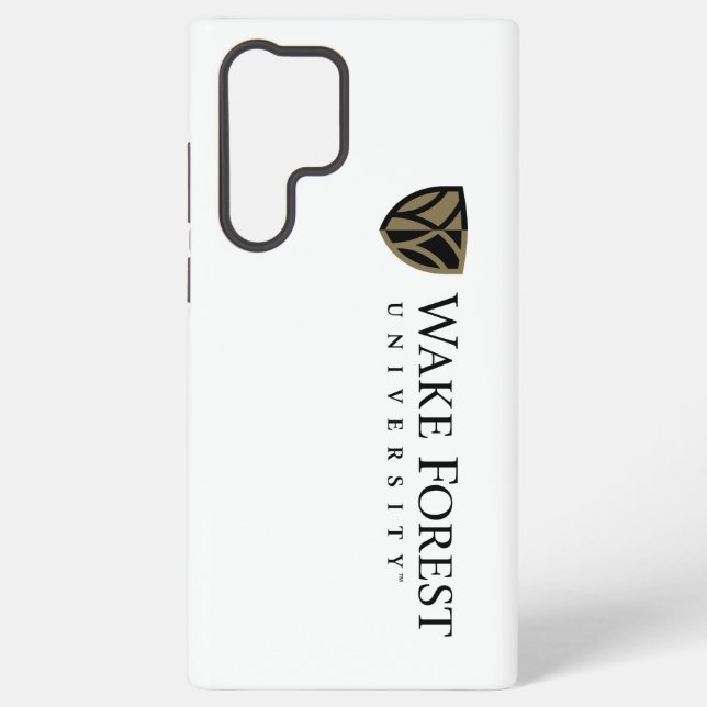 Funda Para Samsung Galaxy Wake Forest University Wordmark (Reverso )