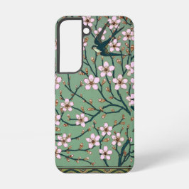 Funda Para Samsung Galaxy S22 Walter Crane Golondrinas y Almendros