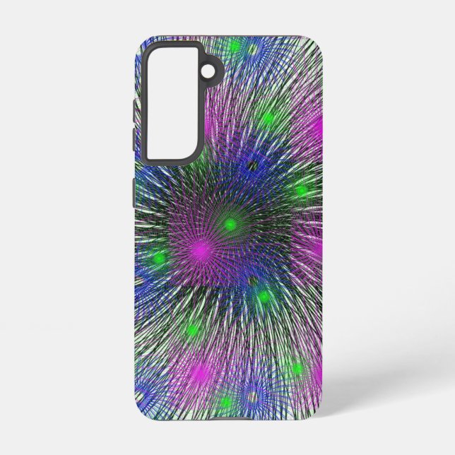 Funda Para Samsung Galaxy WaraMuse | Estuche de teléfono abstracto radiante (Reverso )