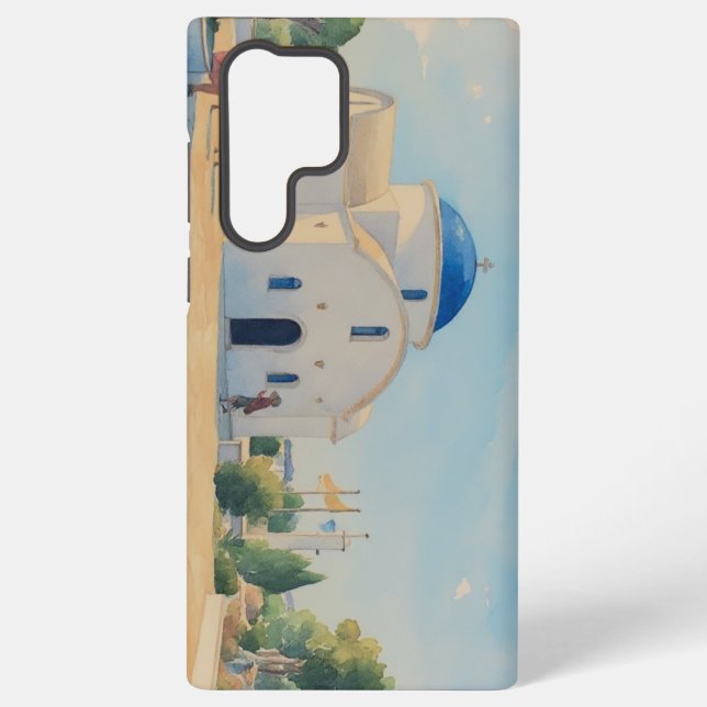 Funda Para Samsung Galaxy Water colour painting style image of St. Nicholas (Reverso )