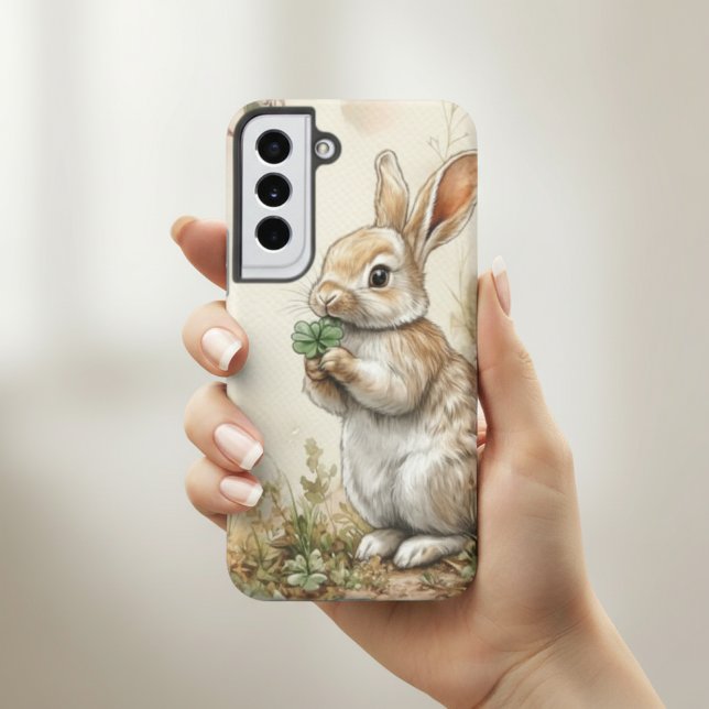Funda Para Samsung Galaxy Watercolor Woodland Bunny Nature (Subido por el creador)