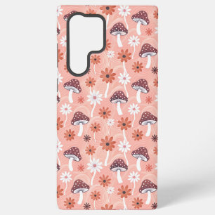 Funda Para Samsung Galaxy S22 Ultra Wavy Mushroom Garden