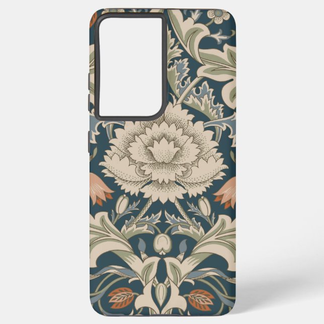 Funda Para Samsung Galaxy William Morris Severn Floral Garden Floral Classic (Reverso )