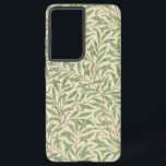 Funda Para Samsung Galaxy S21 Ultra William Morris Willow Bough Garden Flower Classic<br><div class="desc">Este diseño botánico de sauce (1887) se basa en el clásico dibujo original de William Morris (1834-1896) para su línea de fondo de pantalla victoriano inglés. Un magnífico y rico diseño folclórico.</div>