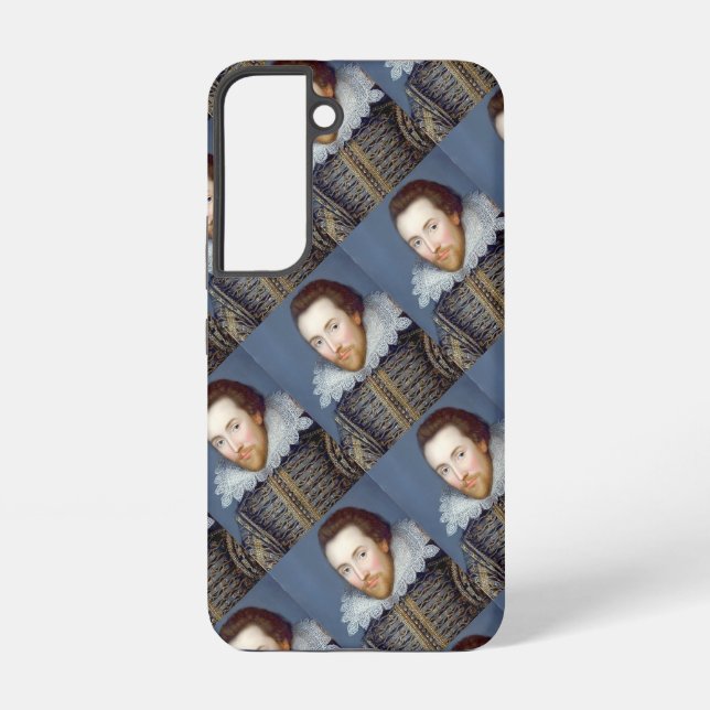 Funda Para Samsung Galaxy William Shakespeare (Reverso )