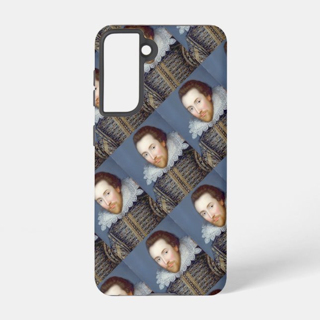 Funda Para Samsung Galaxy William Shakespeare (Reverso )