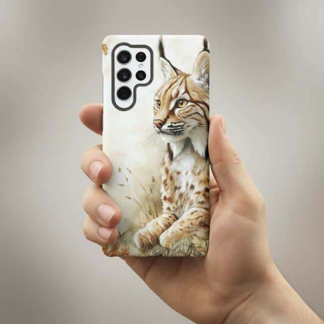 Funda Para Samsung Galaxy Woodland Lynx Wildlife Nature (Subido por el creador)