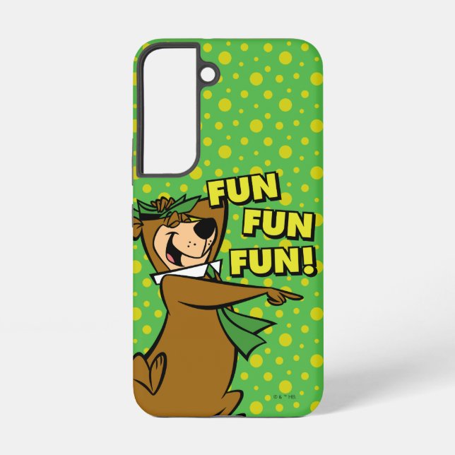 Funda Para Samsung Galaxy Yogi Bear Fun Fun Fun (Reverso )
