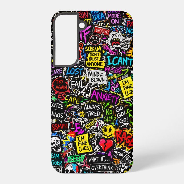 Funda Para Samsung Galaxy ZOYNKLAB Experimento 0047025 Caos (Reverso )
