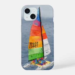Funda para teléfono con arte fotográfico de barco 