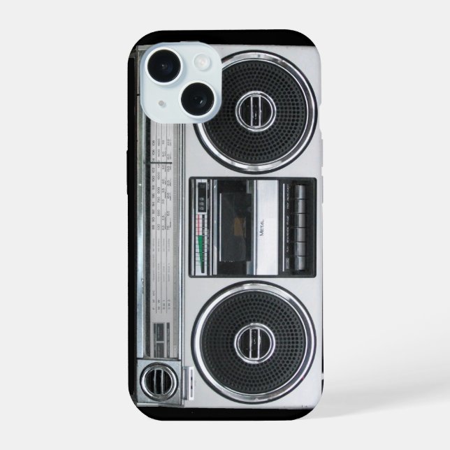 Funda para teléfono con Boombox (Reverso )
