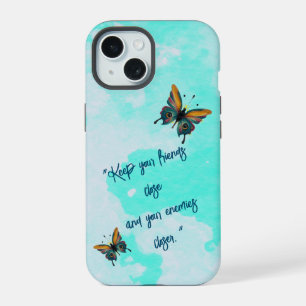 Funda para teléfono con cita de amistad