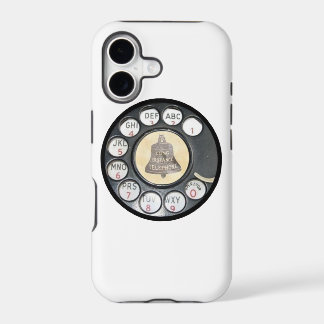funda para teléfono con dial rotativo vintage retr