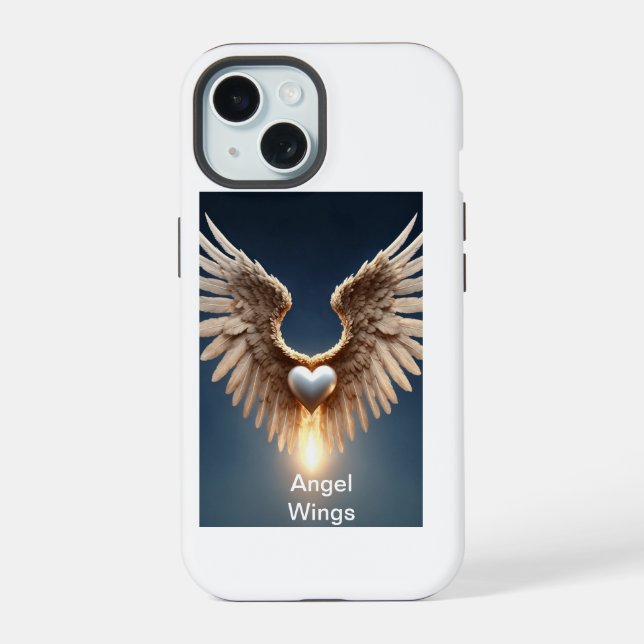 Funda para teléfono de alas de ángel (Reverso )