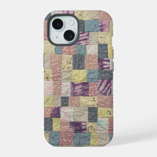 Funda para teléfono de colcha de patchwork de past
