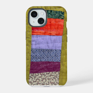 Funda para teléfono de colcha de patchwork moderna