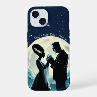 Funda para teléfono de Frankenstein y Novia de Fra