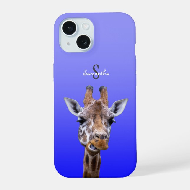 Funda para teléfono de jirafa (Reverso )