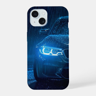 Funda para teléfono de lluvia nocturna de coche de