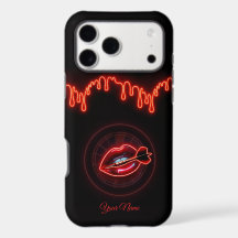 Funda para teléfono de tablero de dardos neon holo