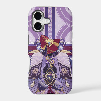 Funda para teléfono El Raiden Shogun Genshin Impac
