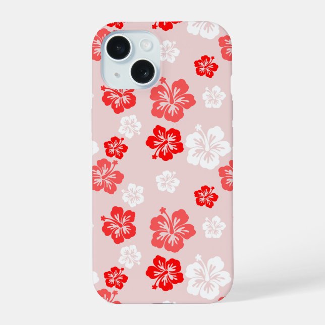 Funda para teléfono inteligente con patrón floral (Reverso )