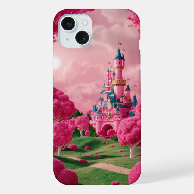 Funda para teléfono Iphone 13 rosa (Reverso )