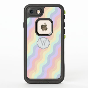 Funda para teléfono Lifeproof de olas de arcoíris 