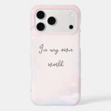 Funda para teléfono mariposa nubes suaves