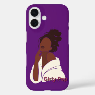 Funda para teléfono pop femenino iphone 16