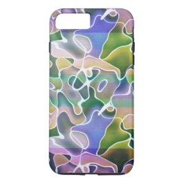 Funda Pastel Abstract Stripes iPhone 7 Plus