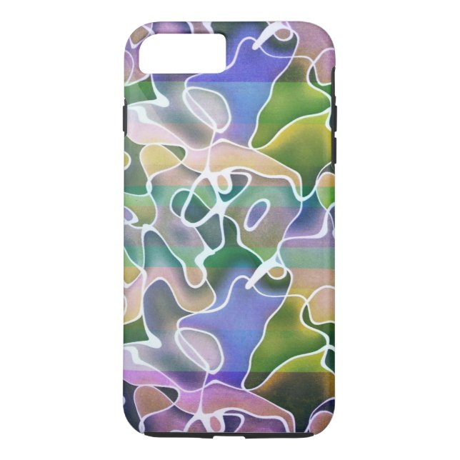 Funda Pastel Abstract Stripes iPhone 7 Plus (Reverso)