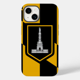 Funda Patriótico Apple iPhone 14, bandera Baltimor