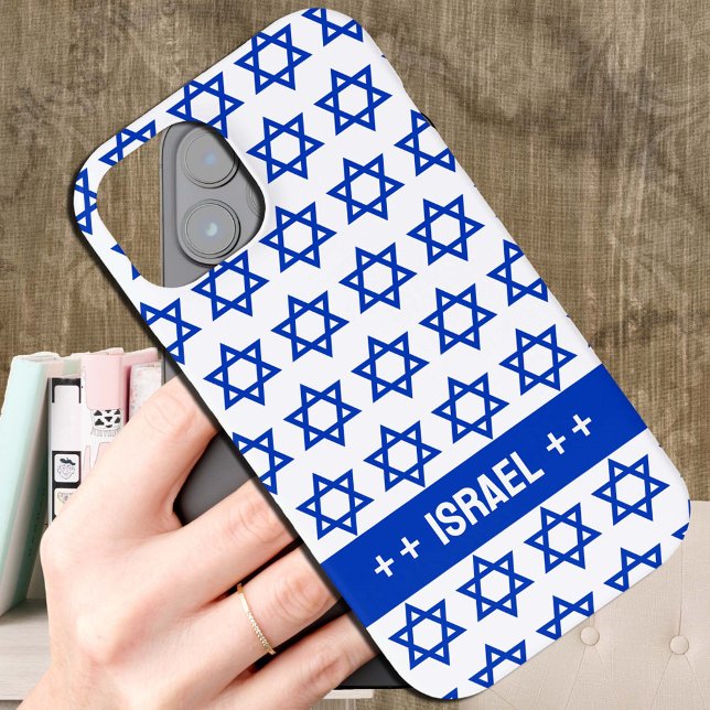 Funda Patriótico de Israel, David Star azul / Isra (Subido por el creador)