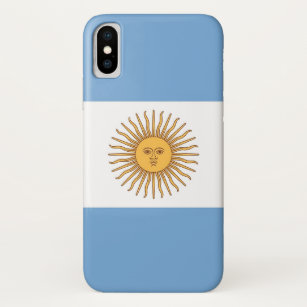Funda Patriótico Iphone X con bandera argentina