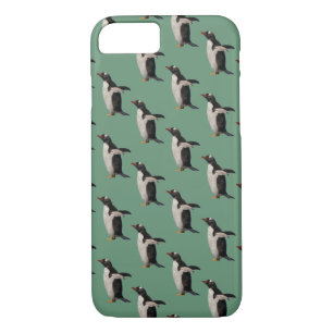 Funda Penguin Frenzy para iPhone 7 (Verde)