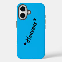 Funda personalizada "Cielos" Tough para iPhone 16