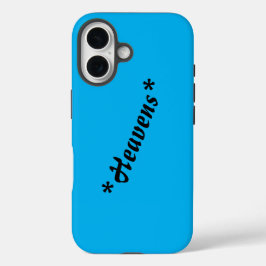 Funda personalizada "Cielos" Tough para iPhone 16