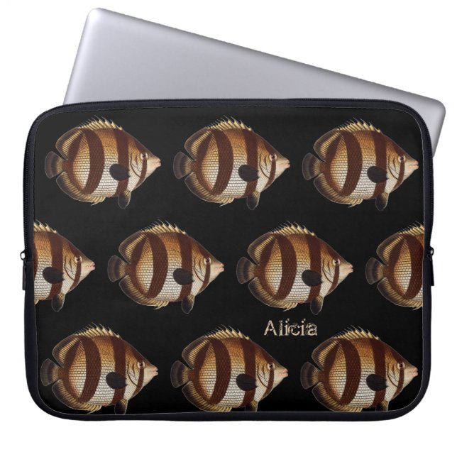 Funda personalizada de manga de portátil para pece (Frente)