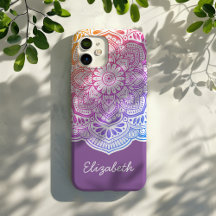 Funda personalizada Iris Mandala para iPhone Case-