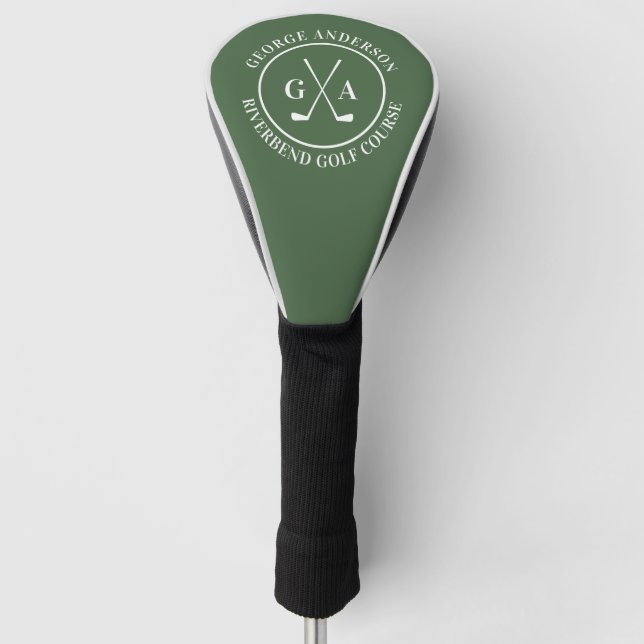 Funda personalizada para cabeza de palo de golf co (Anverso)