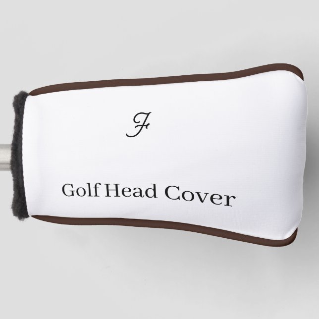 Funda personalizada para cabeza de palo de golf si (Anverso)
