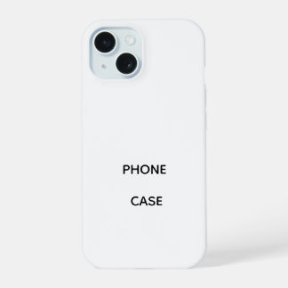 Funda Personalizada para iPhone 15 Ajuste Ajustado