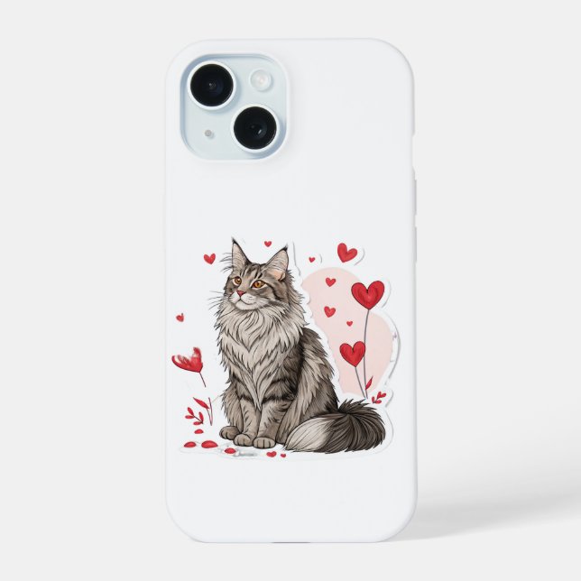 Funda personalizada para Iphone 15 con arte inuit  (Reverso )