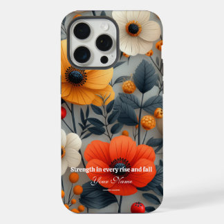 Funda personalizada para iPhone 15 Promax con Flor