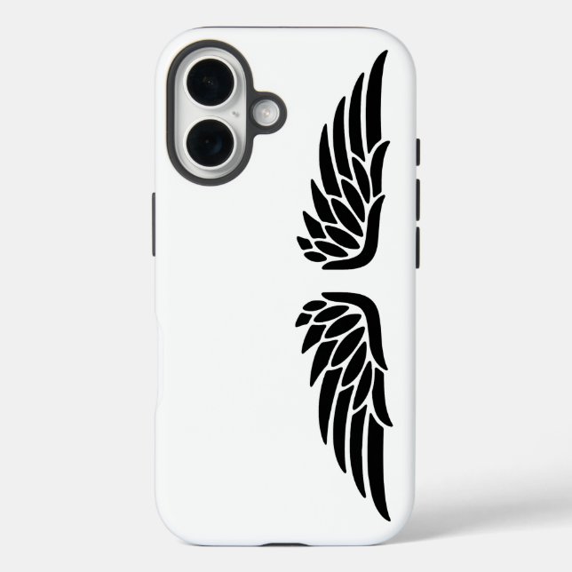 Funda personalizada para iPhone 16 con ala de águi (Reverso )