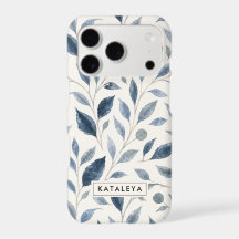 Funda personalizada para iPhone / iPad Blue Leaf