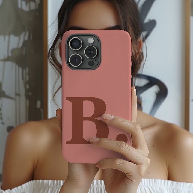 Funda personalizada para iPhone Regalo de graduaci (monogram iphone case gift for bridesmaids, initial name iphone case gift for her, mom and grandma)