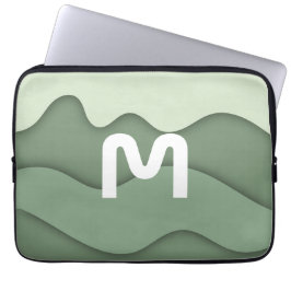 Funda personalizada para portátil Ola de Salvia