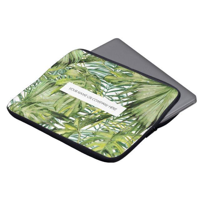 Funda personalizada para portátil Palm Tropical (Superior anverso)
